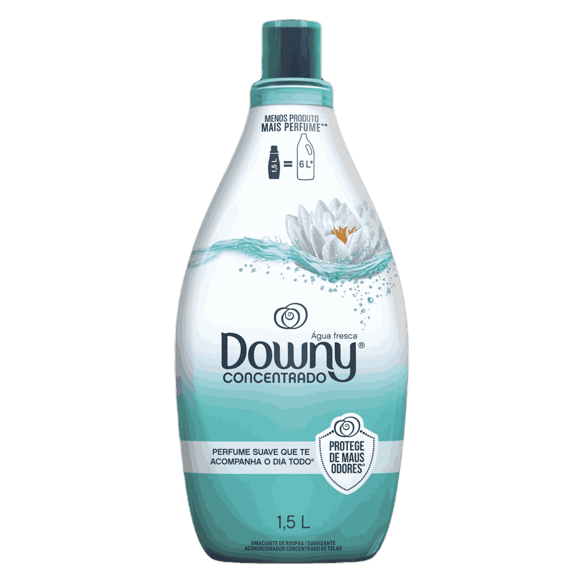 AMACIANTE DOWNY ÁGUA FRESCA 1500ML                                                                  