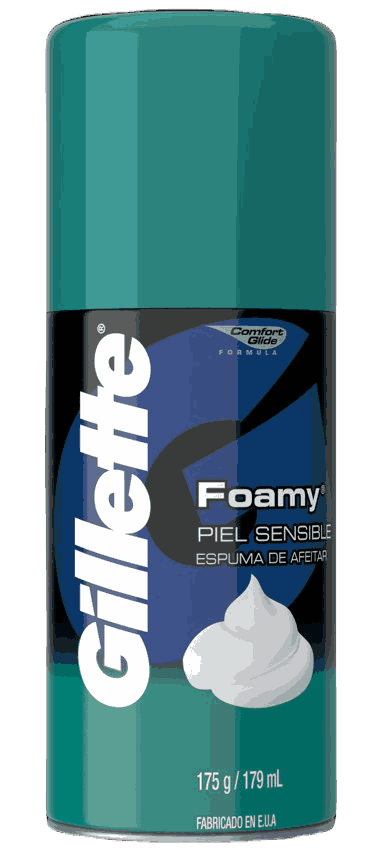 ESPUMA FOAMY PELE SENSÍVEL GILLETTE 175G                                                             image number null