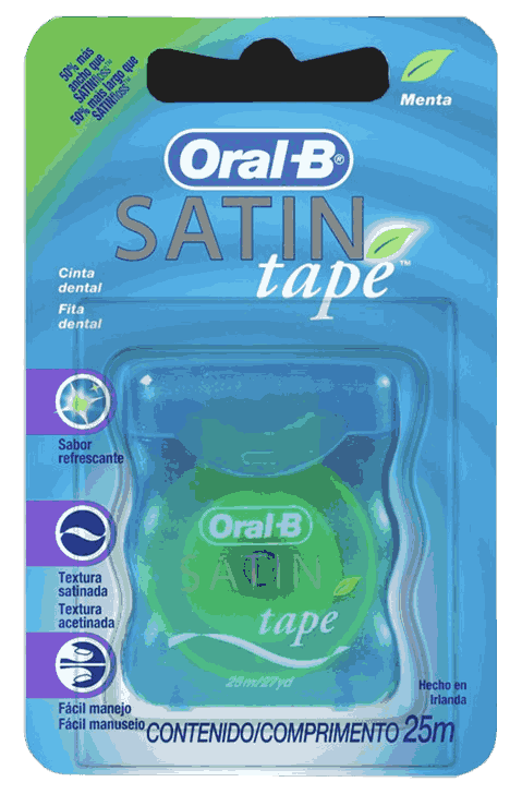 FITA ORAL-B SATIN TAPE 25 METROS                                                                    