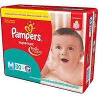 FRALDA PAMPERS SS M PACOTAO C/30UN                                                                  