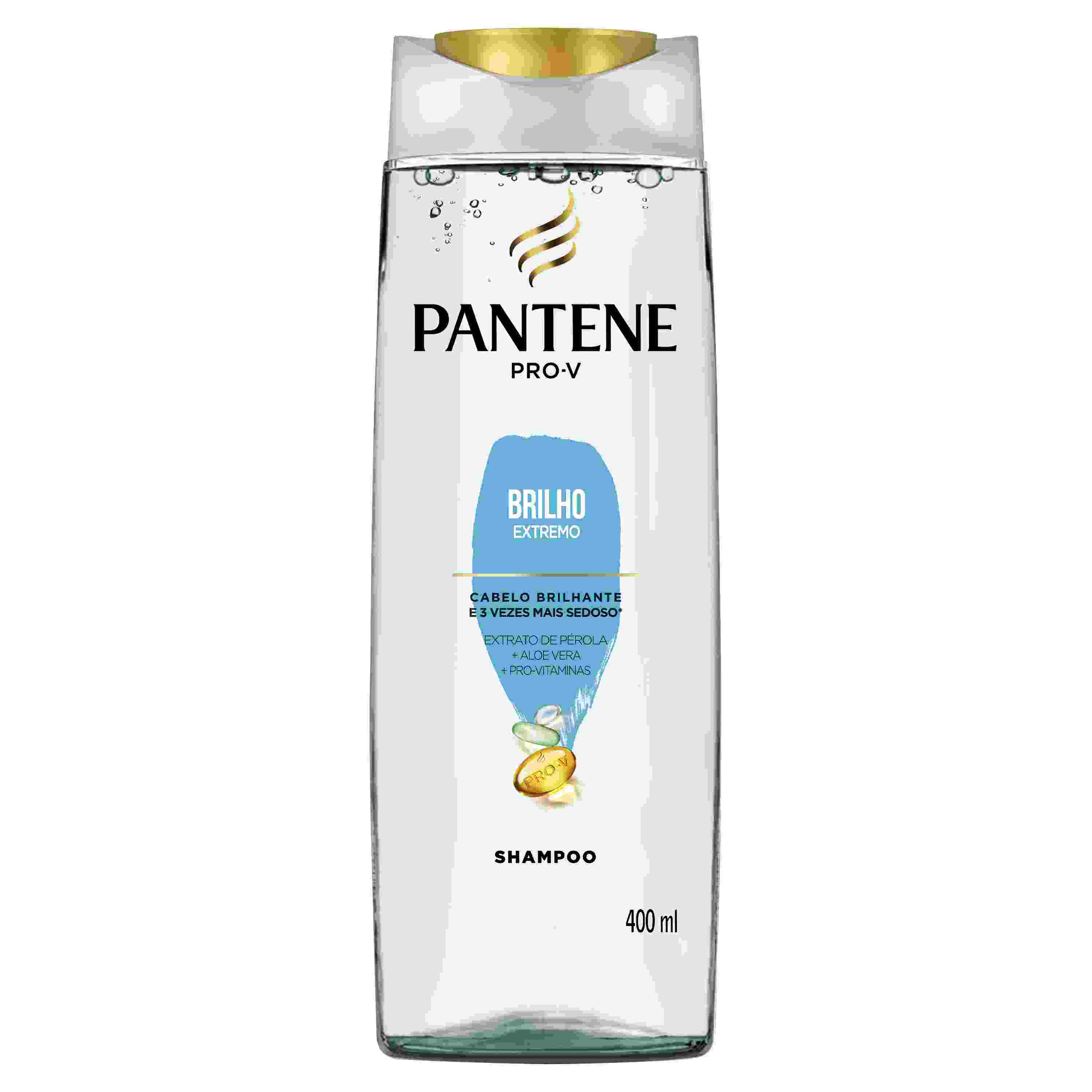 SHAMPOO PANTENE BRILHO EXTREMO 400ML                                                                 image number null