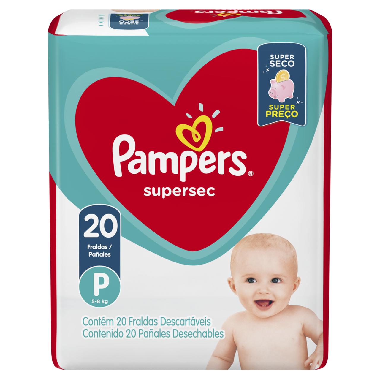 FRALDA PAMPERS SS P ECONOMICA C/20UN                                                                