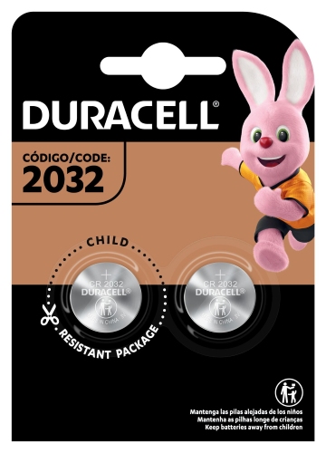 PILHA DURACELL DE LÍTIO CR2025 COM 1 UNIDADE                                                        