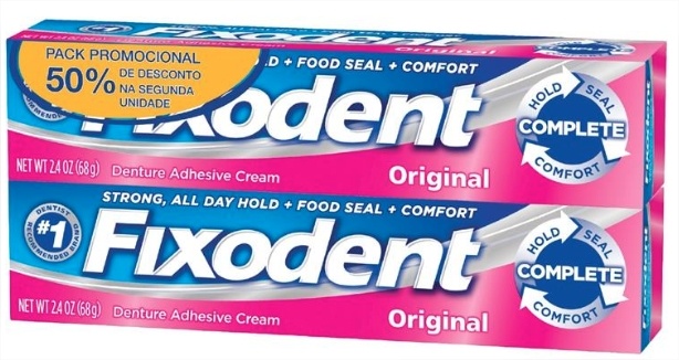 CREME ADESIVO FIXADOR DE DENTADURA ORIGINAL 68GR PACK COM 2 PROMO                                    image number null