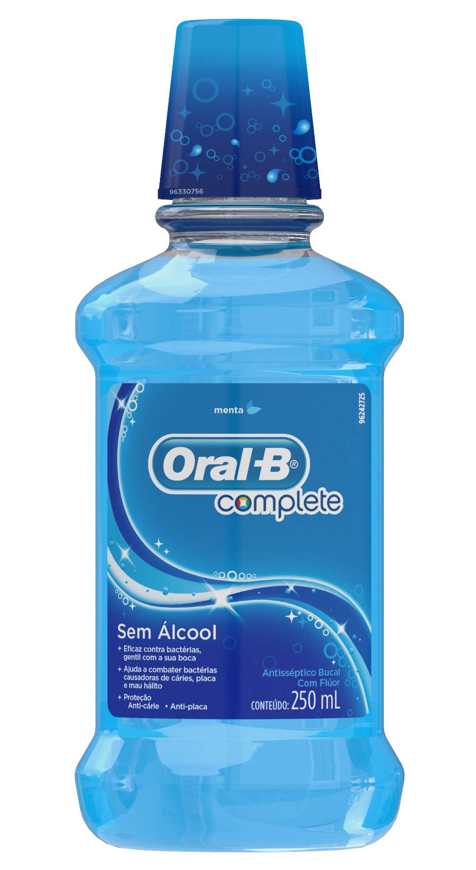 ANTISSÉPTICO BUCAL ORAL-B COMPLETE MENTA 250ML                                                       image number null