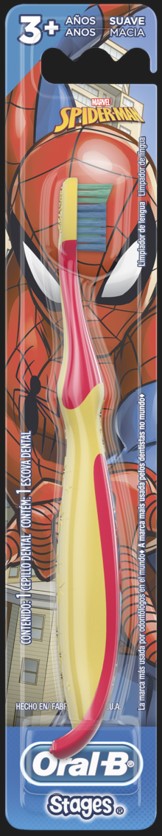 ESCOVA ORAL-B INFANTIL STAGES 3 SPIDERMAN                                                            image number null