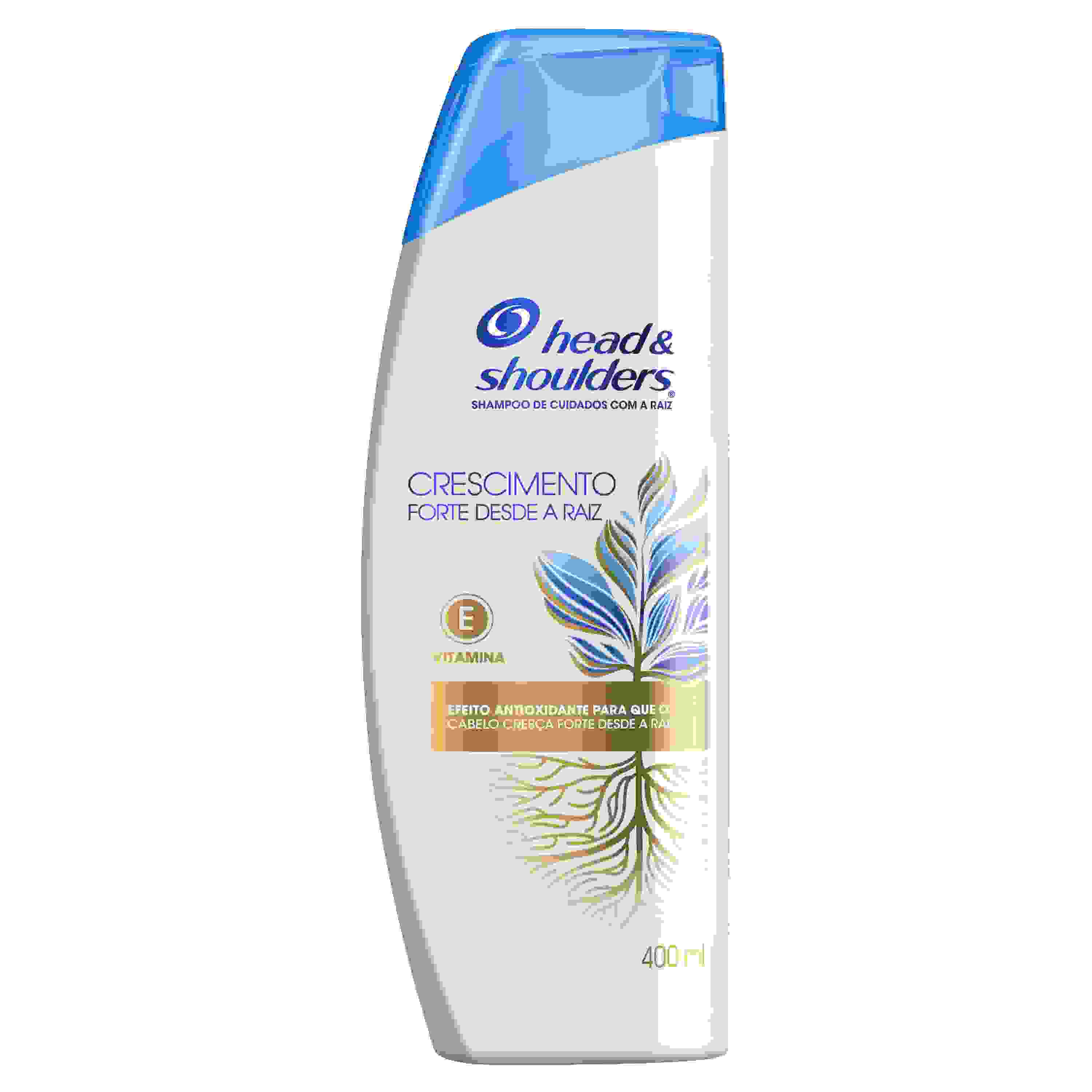 SHAMPOO HEAD & SHOULDERS CRESCIMENTO FORTE DA RAIZ 400ML                                            