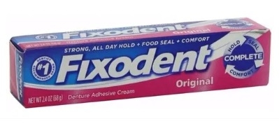 CREME FIXADOR DE DENTADURAS FIXODENT ORIGINAL 39G                                                   