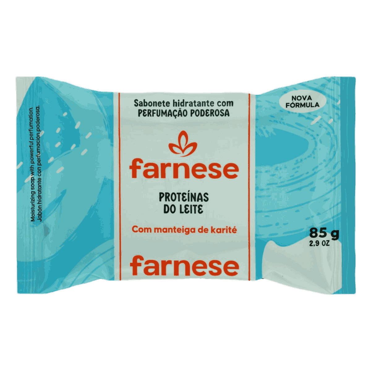 SABONETE FARNESE PROTEINAS DO LEITE 85GR                                                            