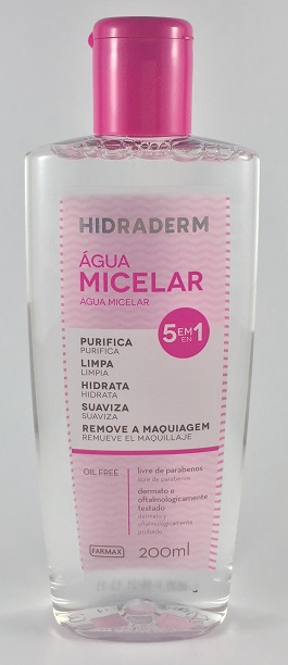 ÁGUA MICELAR HIDRADERM FRASCO 200ML                                                                 