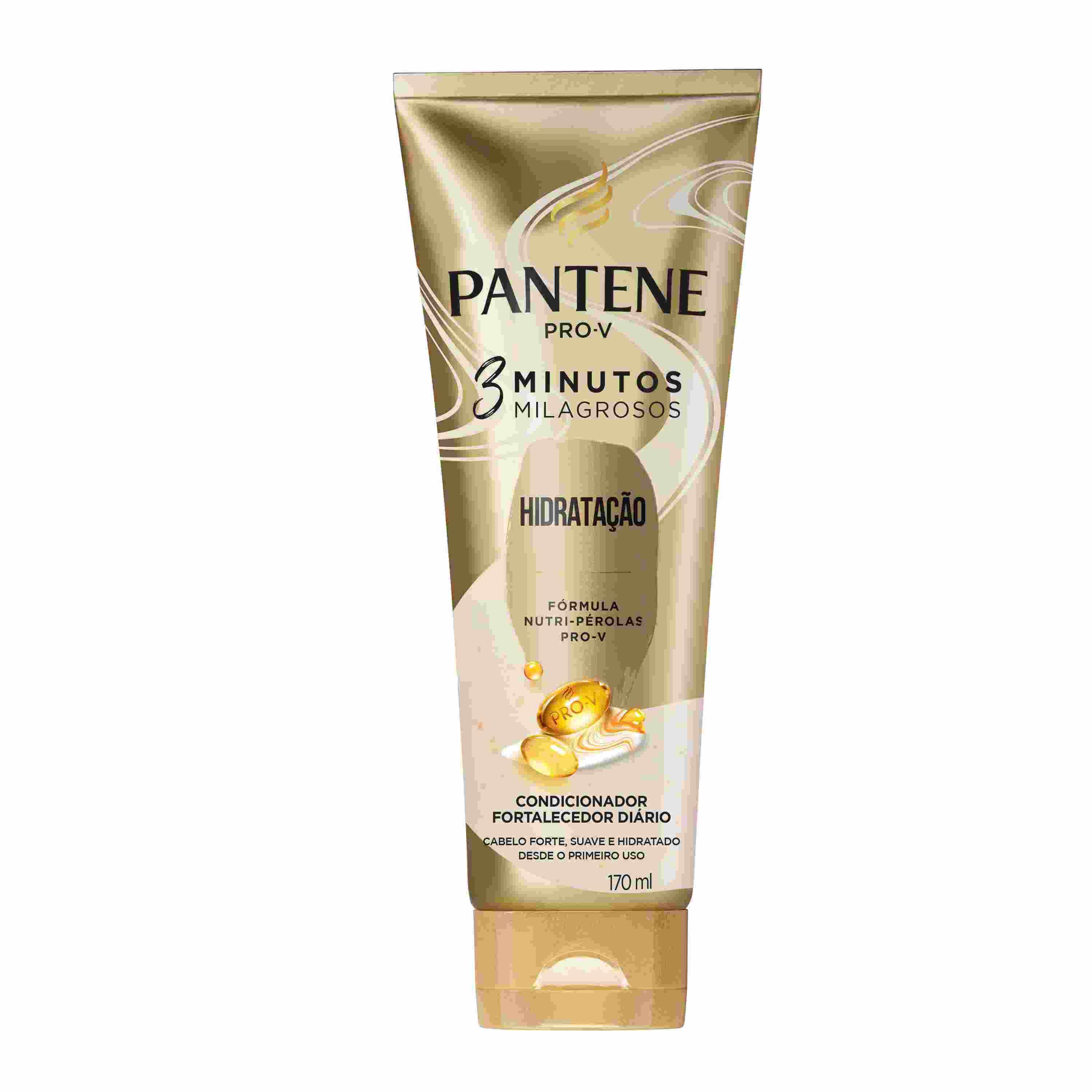 CONDICIONADOR PANTENE 3 MINUTOS MILAGROSOS HIDRATAÇÃO 170ML                                         