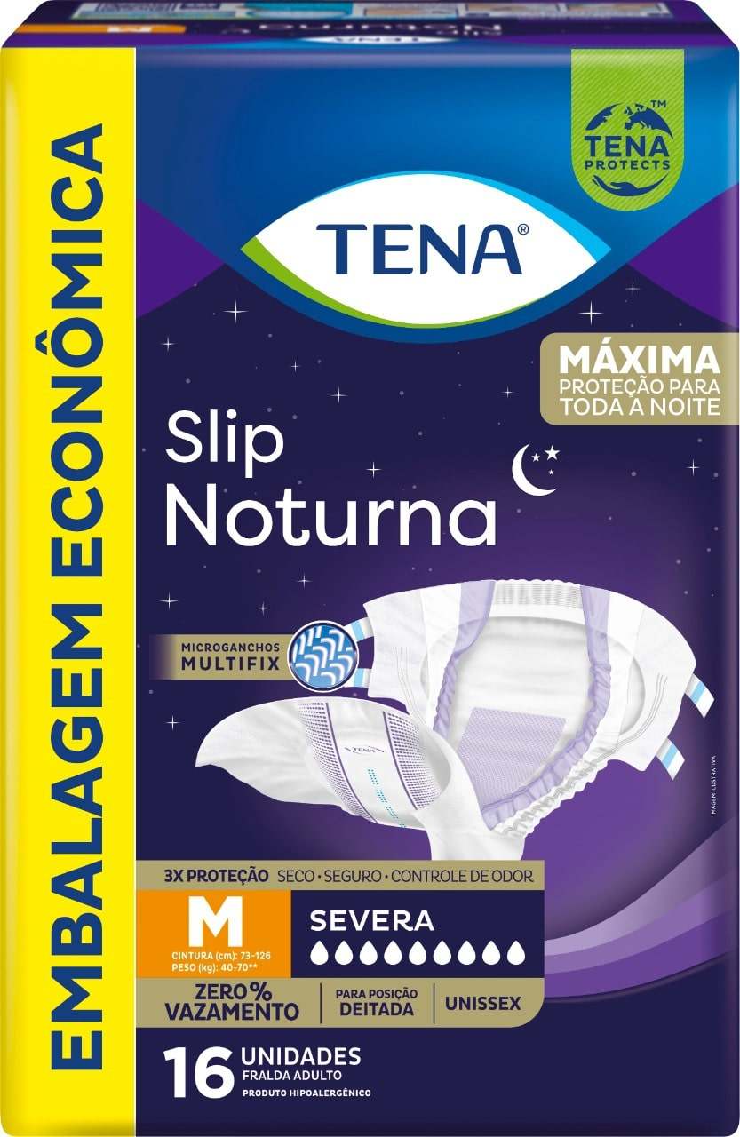 FRALDA TENA SLIP NOTURNA M C/16UN                                                                   