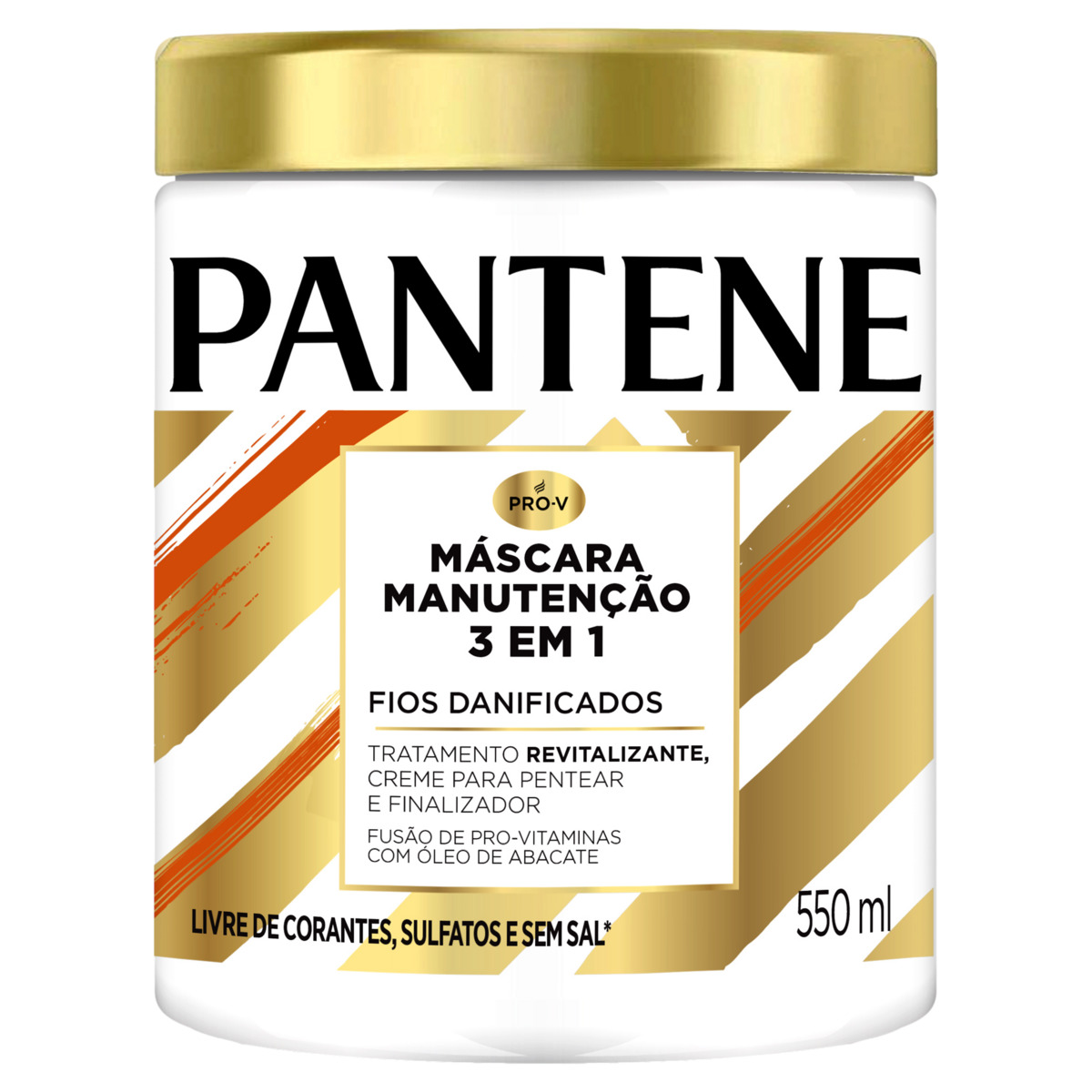 MASCARA MANUTENCAO PANTENE 3 EM 1 550ML                                                             